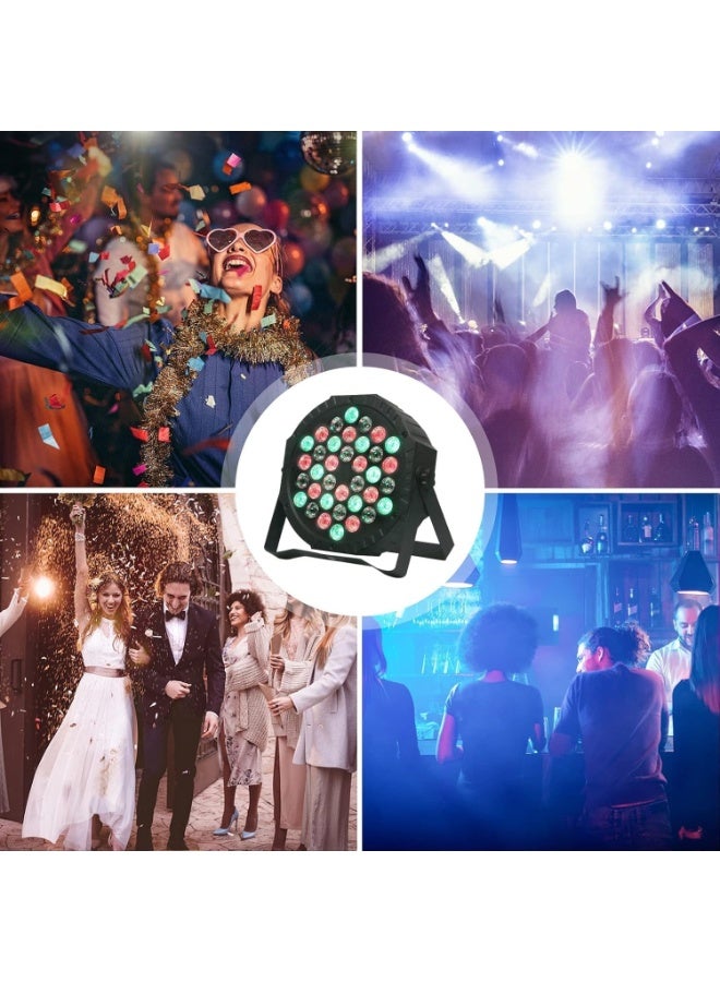 Fine Productions 36 LED Party Lights, 7 Modes, RGB, DJ Lighting with Remote Control for Disco, Bar, Club, Wedding, Halloween, - Image 5