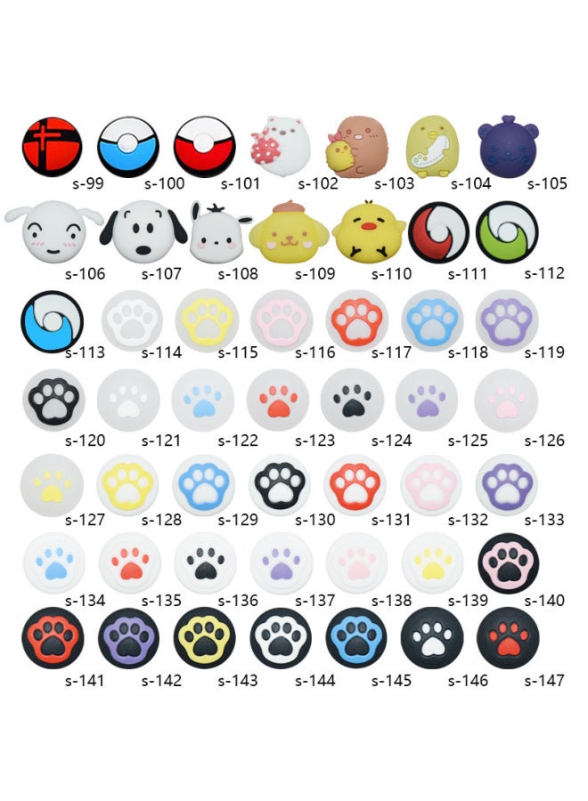 Switch Rocker Cap Nintendo Cat Claw Silicone Rocker Cover NS/Lite Protective Case Handle Rocker Button Cap-Product Color:s-244  - Image 4