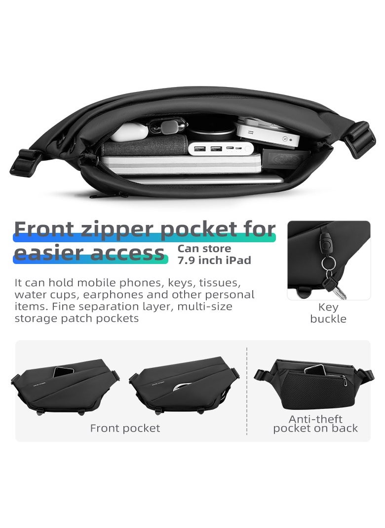 MARK RYDEN MARK RYDEN 6108 Crossbody Backpack with 7.9" Tablet Capacity with Waterproof Shell and Anti-Theft Pocket  - Image 3
