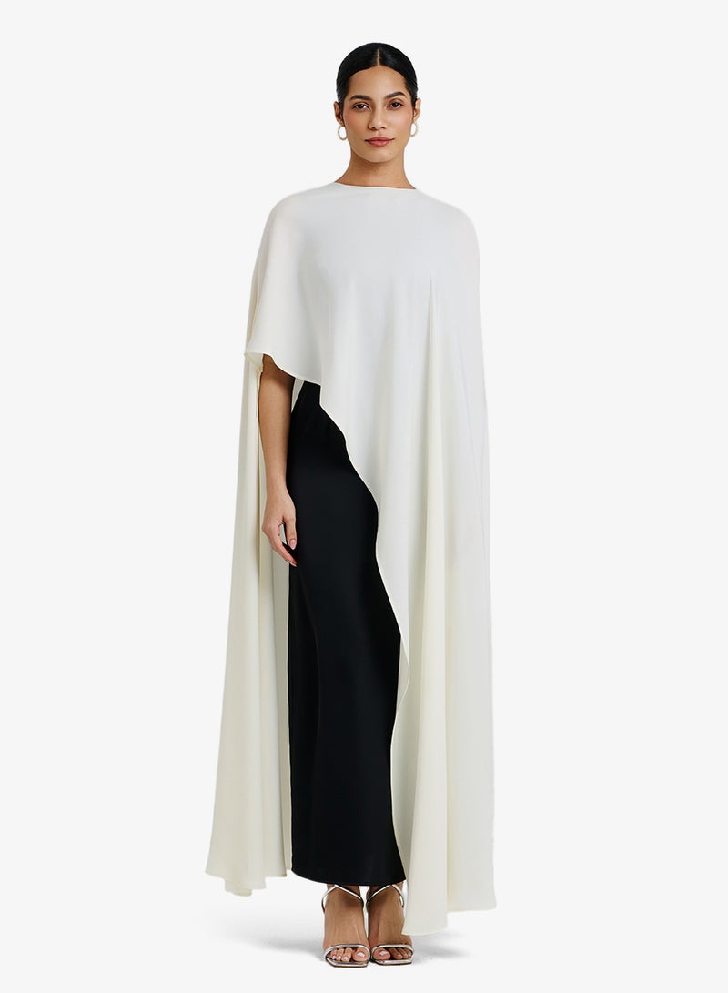 CHASE Cape Sleeve Maxi Dress - Image 1