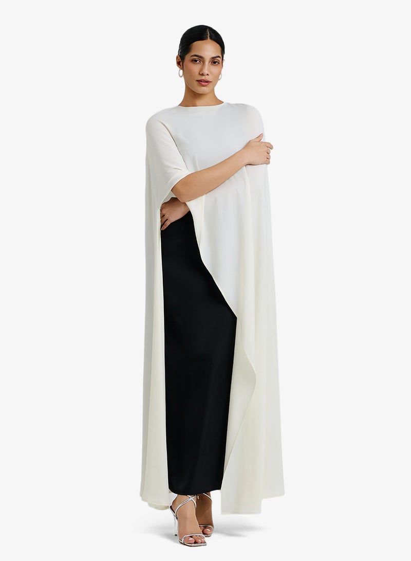 CHASE Cape Sleeve Maxi Dress - Image 5
