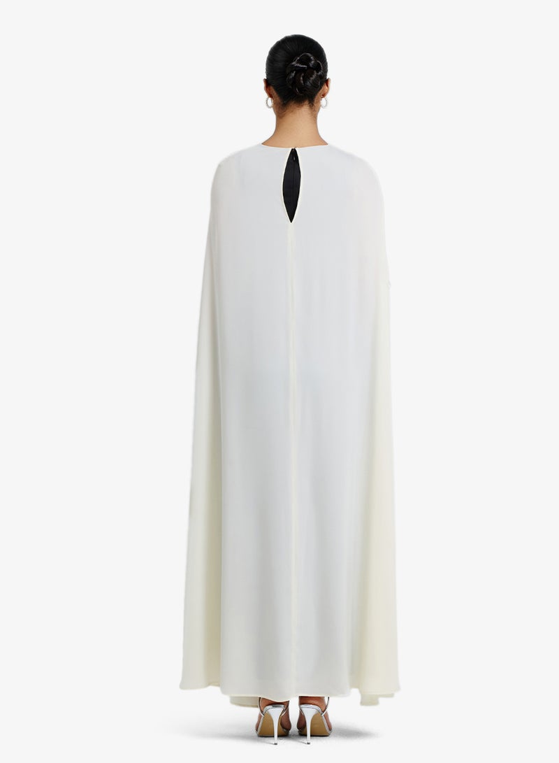CHASE Cape Sleeve Maxi Dress - Image 2