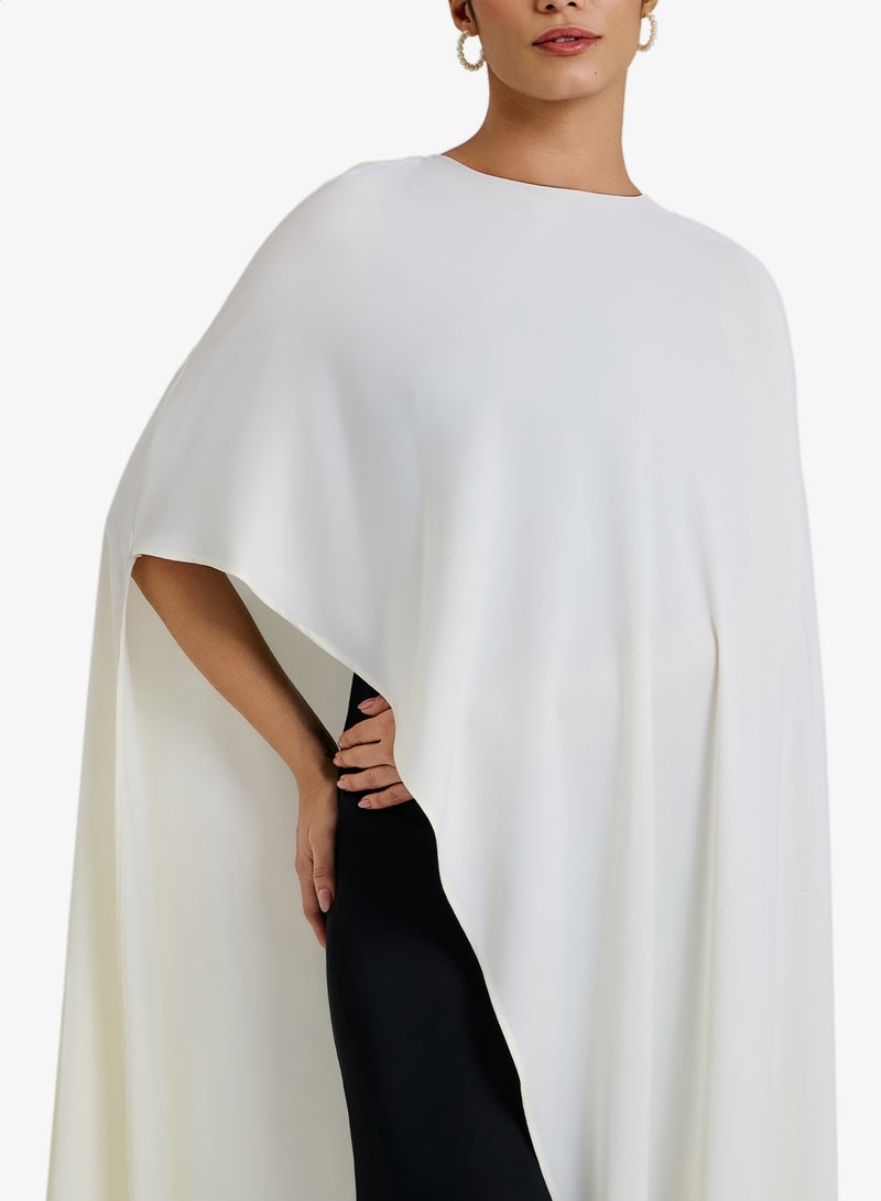 CHASE Cape Sleeve Maxi Dress - Image 4