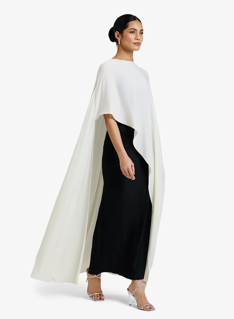 CHASE Cape Sleeve Maxi Dress - Image 3