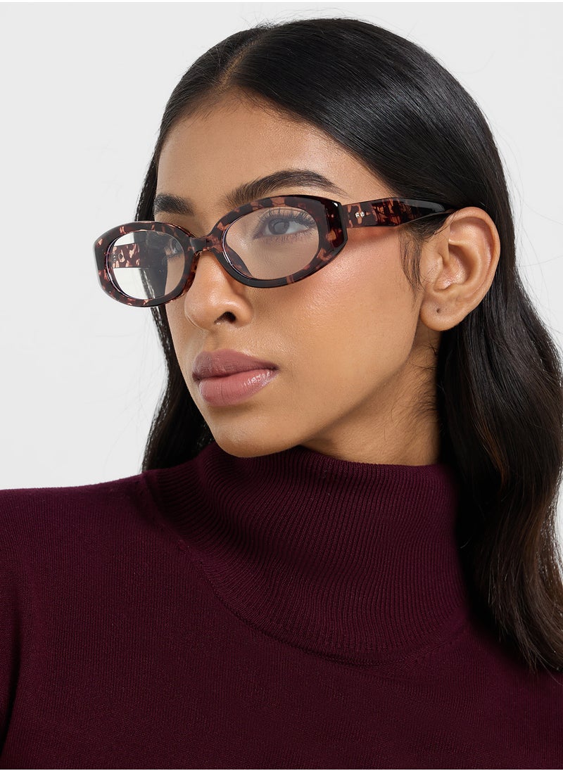 ELLA - Anti Blue Laptop Optic Oversized Len Glasses - Image 1