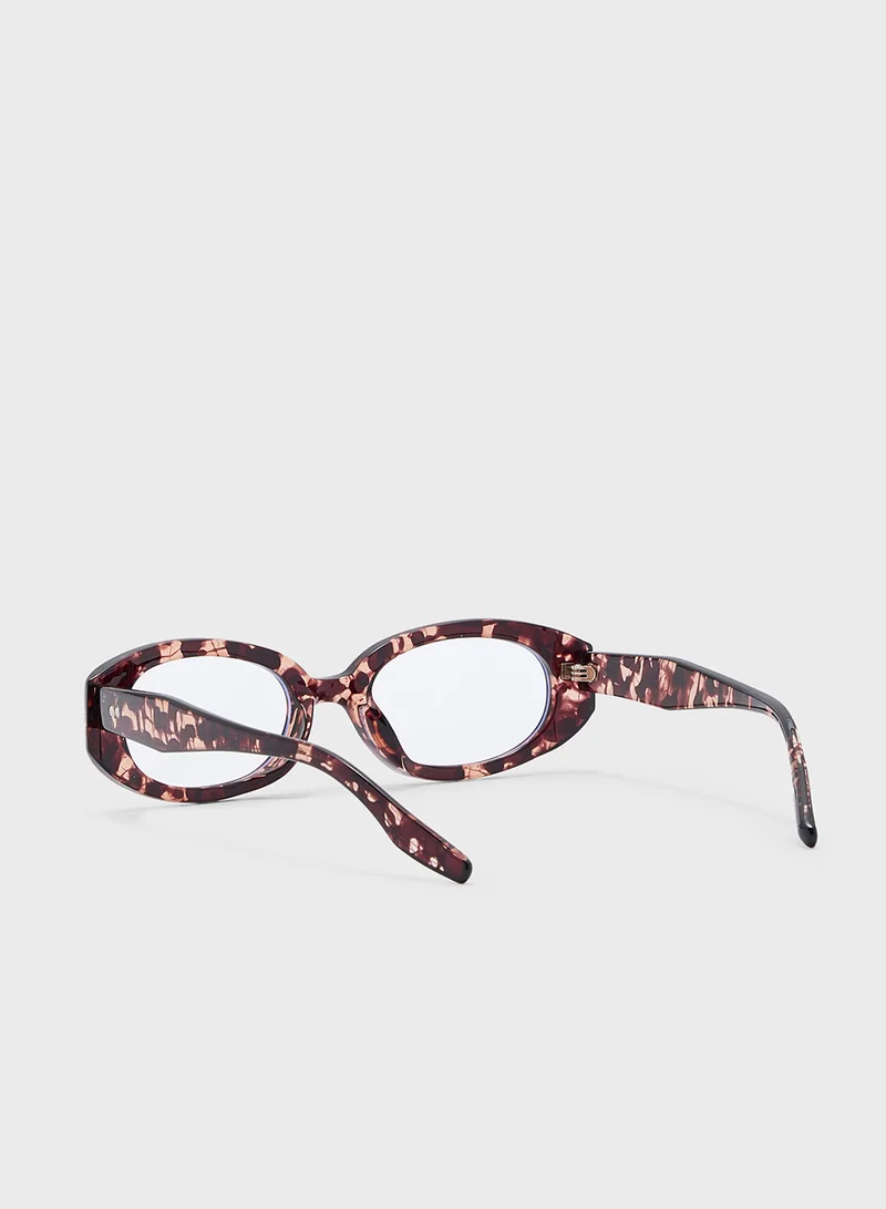 ELLA Anti Blue Laptop Optic Oversized Len Glasses