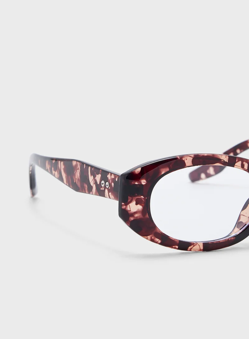 ELLA Anti Blue Laptop Optic Oversized Len Glasses