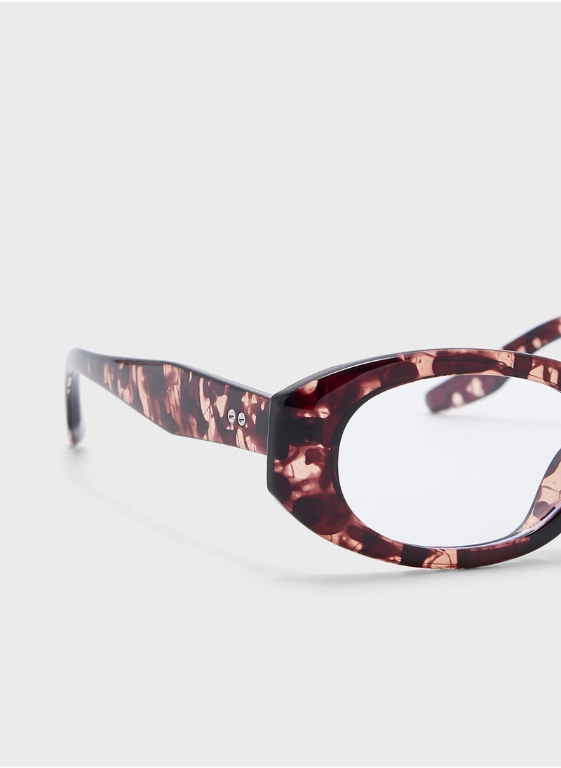 ELLA - Anti Blue Laptop Optic Oversized Len Glasses - Image 1