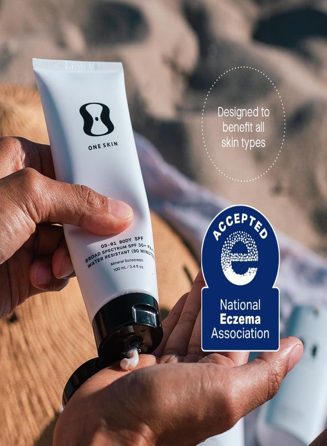 OneSkin BODY SPF OS-01 Peptide Broad Spectrum SPF 30+ Mineral Sunscreen- Protects Skin from UV Aging & Water Resistant, Includes Potent Antioxidants, Suitable for Sensitive Skin - Image 4