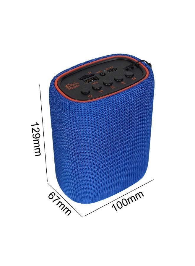 مكبر صوت بلوتوث صغير محمول من Sing-E ZQS201 - صوت قوي وشحن USB من النوع C. - Image 2