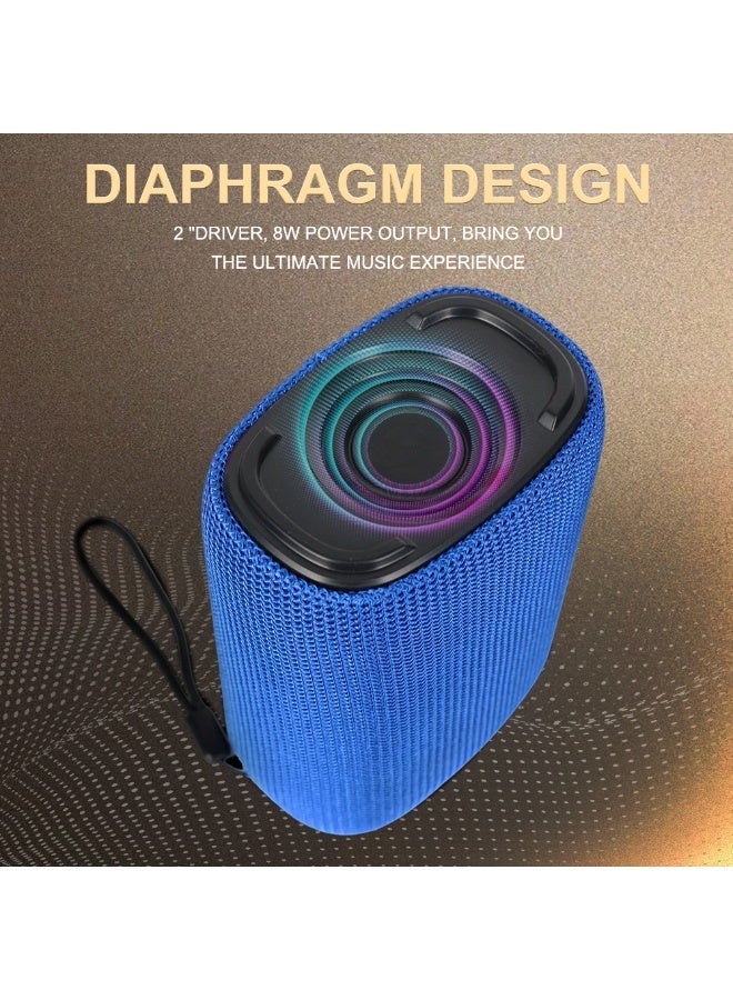 مكبر صوت بلوتوث صغير محمول من Sing-E ZQS201 - صوت قوي وشحن USB من النوع C. - Image 5