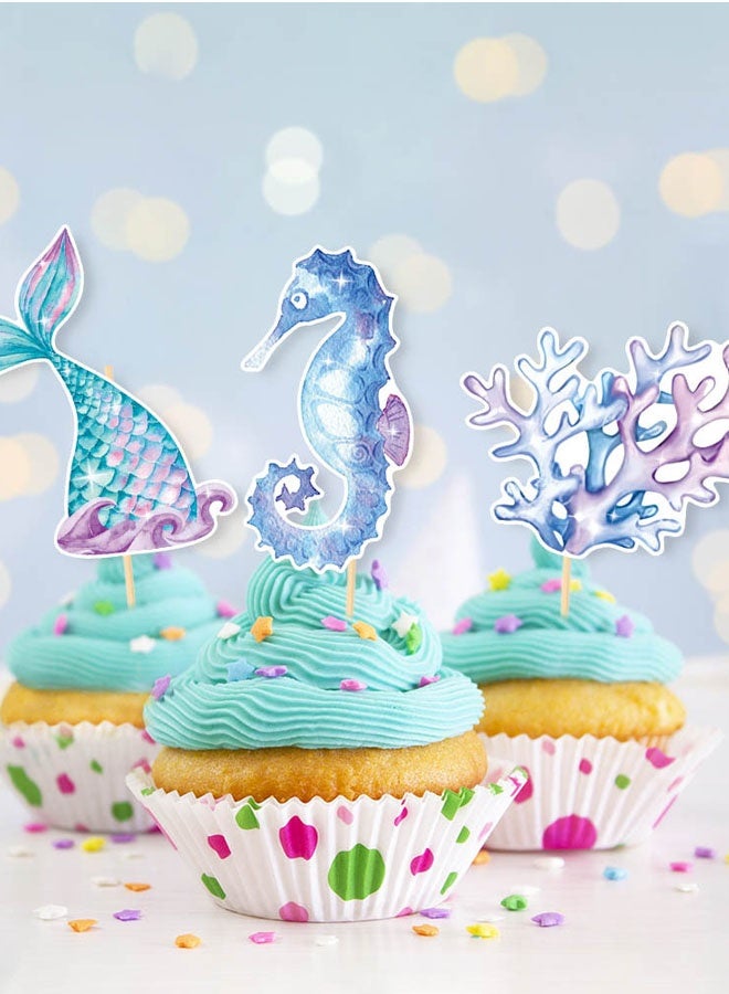 Birthday Party Decoration Balloon Set Engineering Mermaid Theme Girl - Image 5