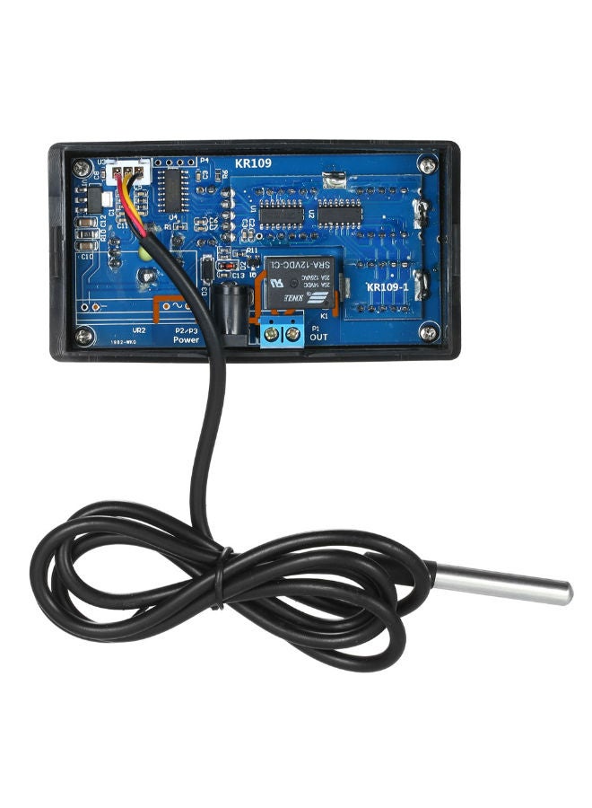 نيبمينينت جهاز تحكم رقمي في درجة الحرارة بشاشة LCD مع استشعار مضاد للماء أسود - Image 4