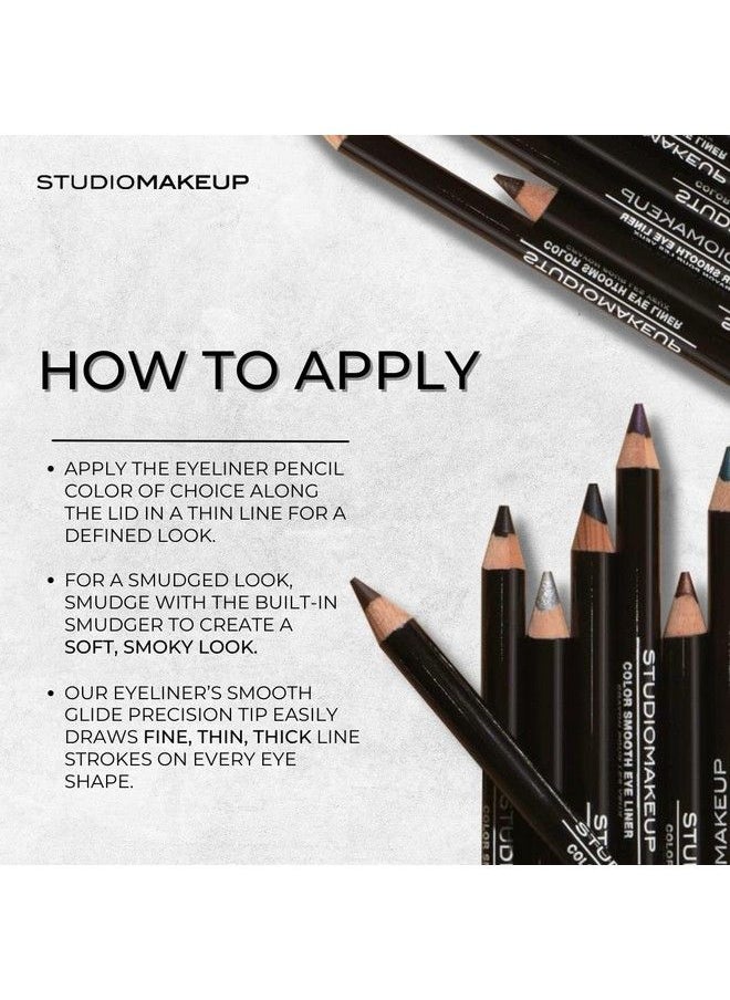 Studio Makeup - Studiomakeup Color Smooth Eye Liner Ocean Blue 0.04 Ounce - Image 1