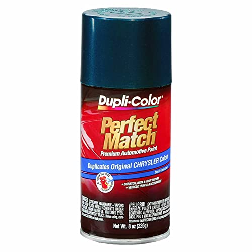 Dupli-Color EBCC04217 Perfect Match Automotive Spray Paint – Chrysler Emerald Green Pearl, PGF/QGF – 8 oz. Aerosol Can - Image 1
