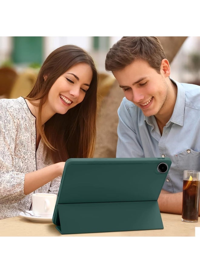 YoYoTech Galaxy Tab A11+ Plus/A11 Plus 11 Inch Cover 2025 Model,Smart Case for with Soft TPU Back,Trifold Stand Folio with Pencil Holder Slim Tablet Cover with Soft Back Auto Wake Sleep Function - Green - Image 2