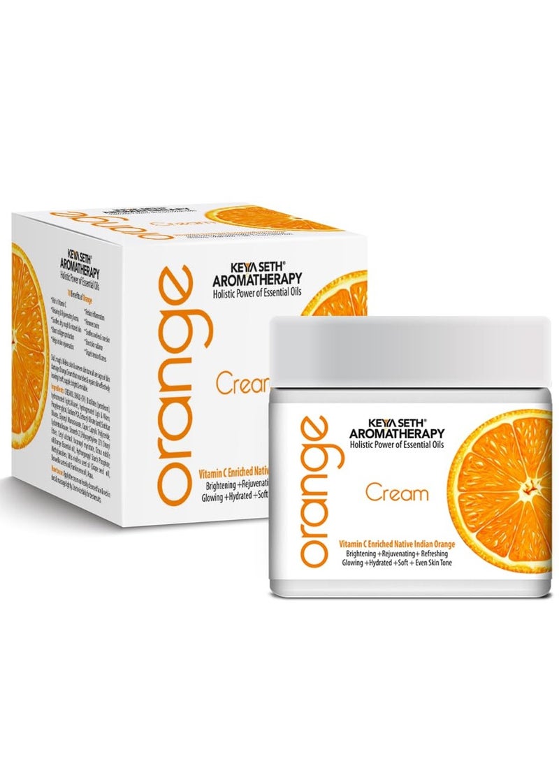 Keya Seth Keya Seth Aromatherapy Skin Defence Orange Cream Light Moisturizing 50G  - Image 1