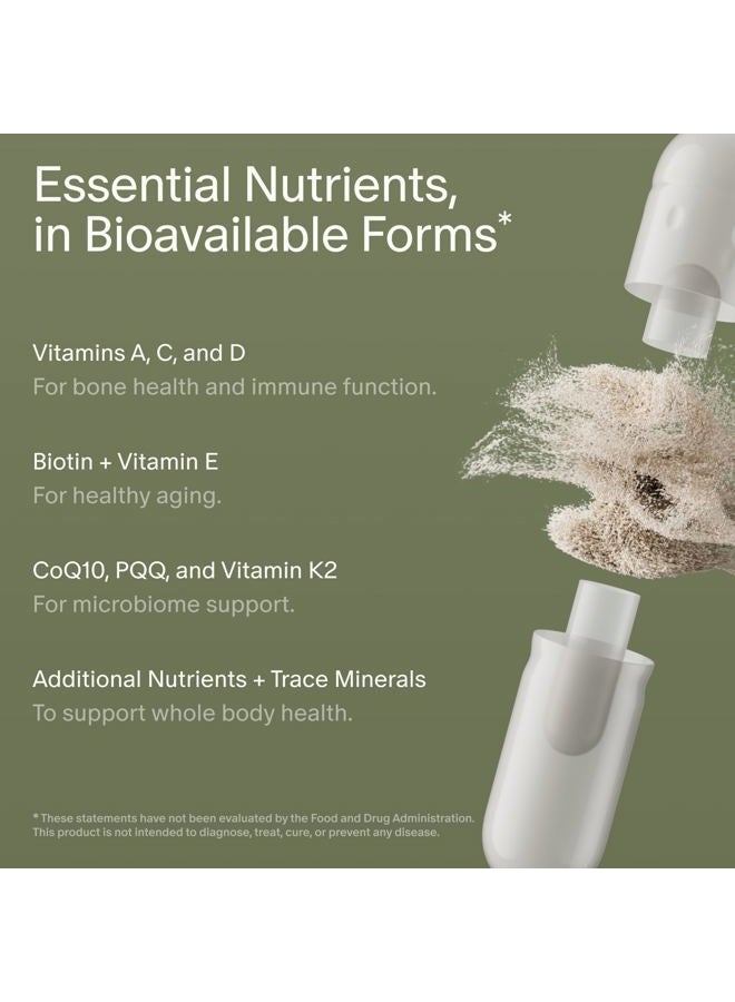 Seed DM-02 Daily Multivitamin - 100% DV Essential Vitamins and Minerals for Women & Men - Helps Fill Daily Nutrient Gaps - Immune, Bone, Hair, Skin & Nails Health - Vegan - 30 Capsules (30-Day Supply) - Image 5