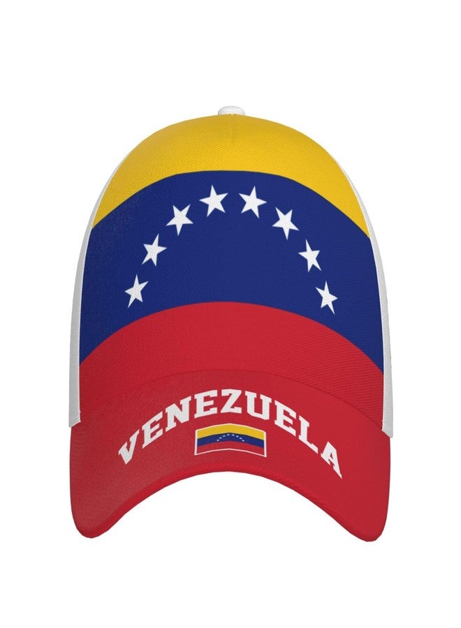 Krirteh Venezuelan Flag Baseball Cap for Men Women, Fashion Flag of Venezuela Hat Adjustable Sun Protection Visor Caps Trucker Hat Patriotic Caps - Image 2