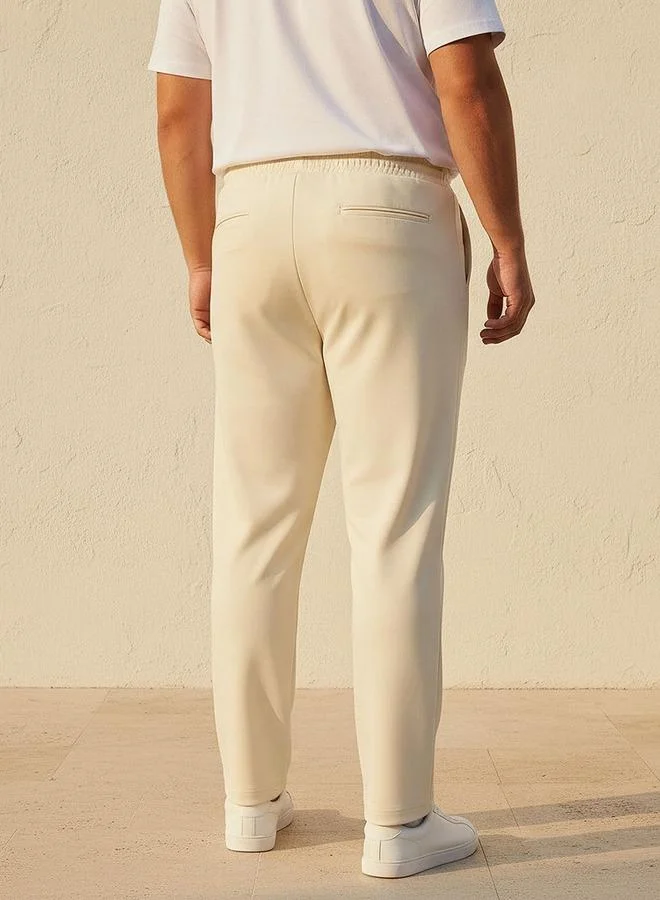 Maxim  Splash Maxim Plus Regular Fit Trousers with Pockets for Men | Best Price UAE