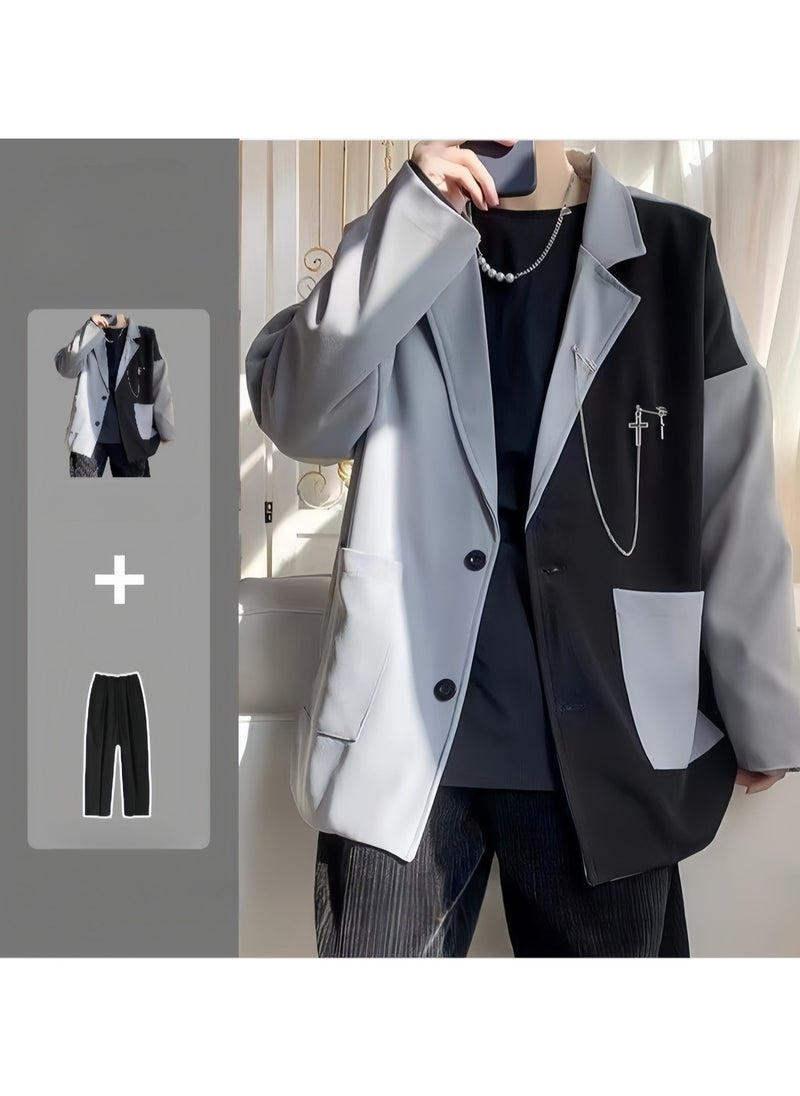 KUYING New Full Set Of Thin Casual Suits  - Image 1