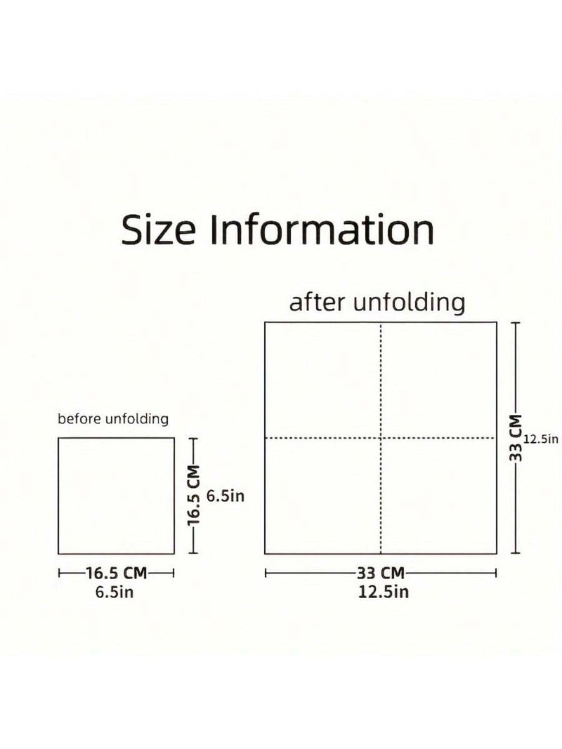 زينة رمضان مناديل سفرة رمضان ورقية  20 قطعة – مقاس 33 × 33 سم - Image 4