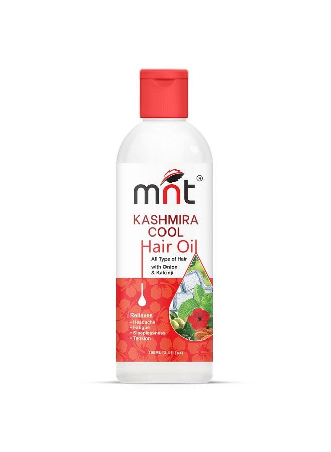 MNT Kashmira Cool Hair Oil (Thanda Tel) With Onion And Kalonji Oil For All Hair Types 100 Ml - Image 1