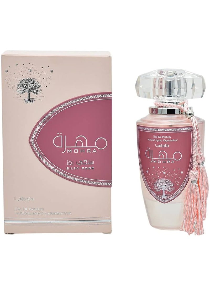 لطافة موهرا سيلكي روز للنساء او دي بارفان 100 مل - Image 1