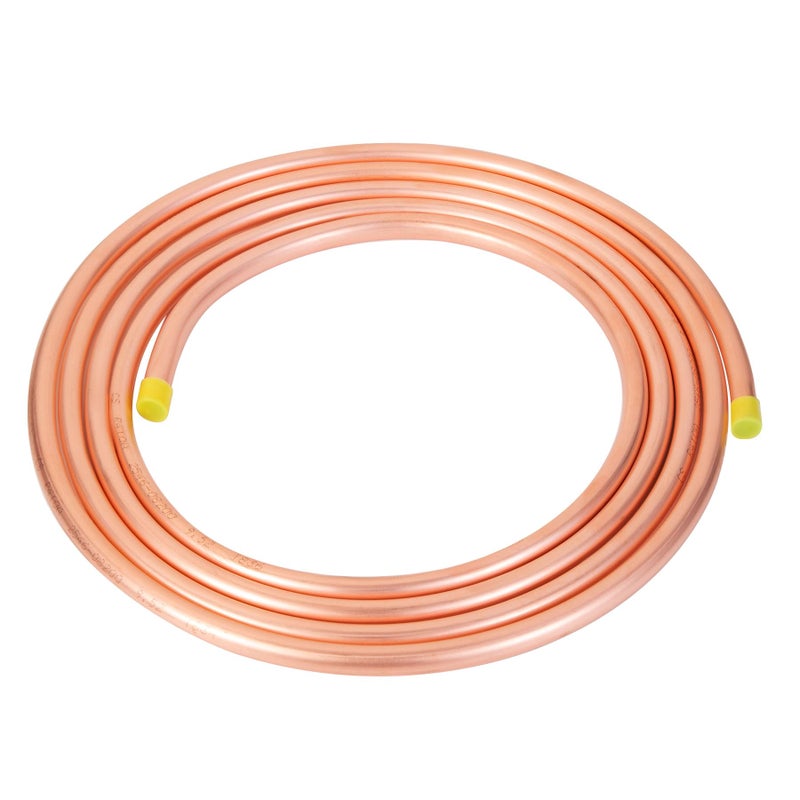 YullSorom Copper Tubing 12ODx045IDx10Ft 999 C12200 Pure ACR Copper TubeRefrigeration Seamless Round T2 Pure copper tubes for Refrigerator HVAC System Industry DIY - Image 2
