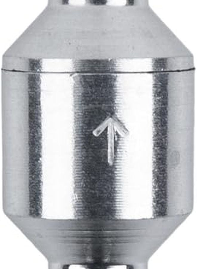 صمام فحص الألومنيوم غير المرتجع 8 مم للبارافين وزيت الكيروسين الكفاءة - Image 1