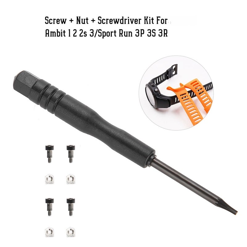 Screw + Nut   Screwdriver Kit For Suunto Ambit 1 2 2s 3/Sport Run 3P 3S 3R - Image 1