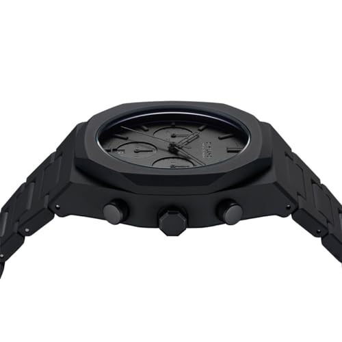 D1 Milano Polychrono Men's Luxury Watch, Polycarbonate Quartz Movement, Polycarbonate Strap, 50M Water Resistant Timepiece, Grey Dial, 2 Years Warranty - PHBJSH - Image 4
