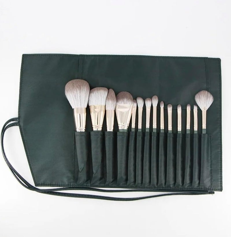Mn Makeup Brushes 14pcs Premium Makeup Complete Cosmetic Brush Collection - Image 1