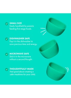 Avanchy Roll And Go Baby Bibs Bowls And Spoons For Babies Toddlers Kids Silicone Bib Sets Soft Waterproof Adjustable Feeding Bib Unisex Black Silicone  - Image 5