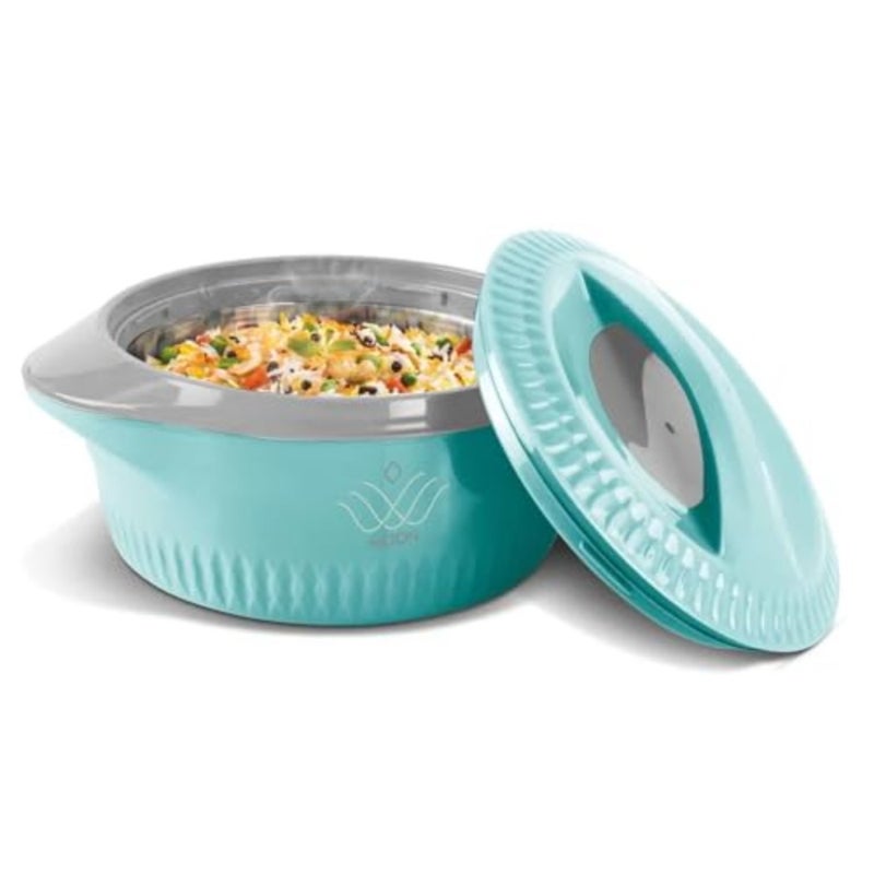 Royal 3500 Cassrole Hot Pot Assorted Blue/Cream - Image 3