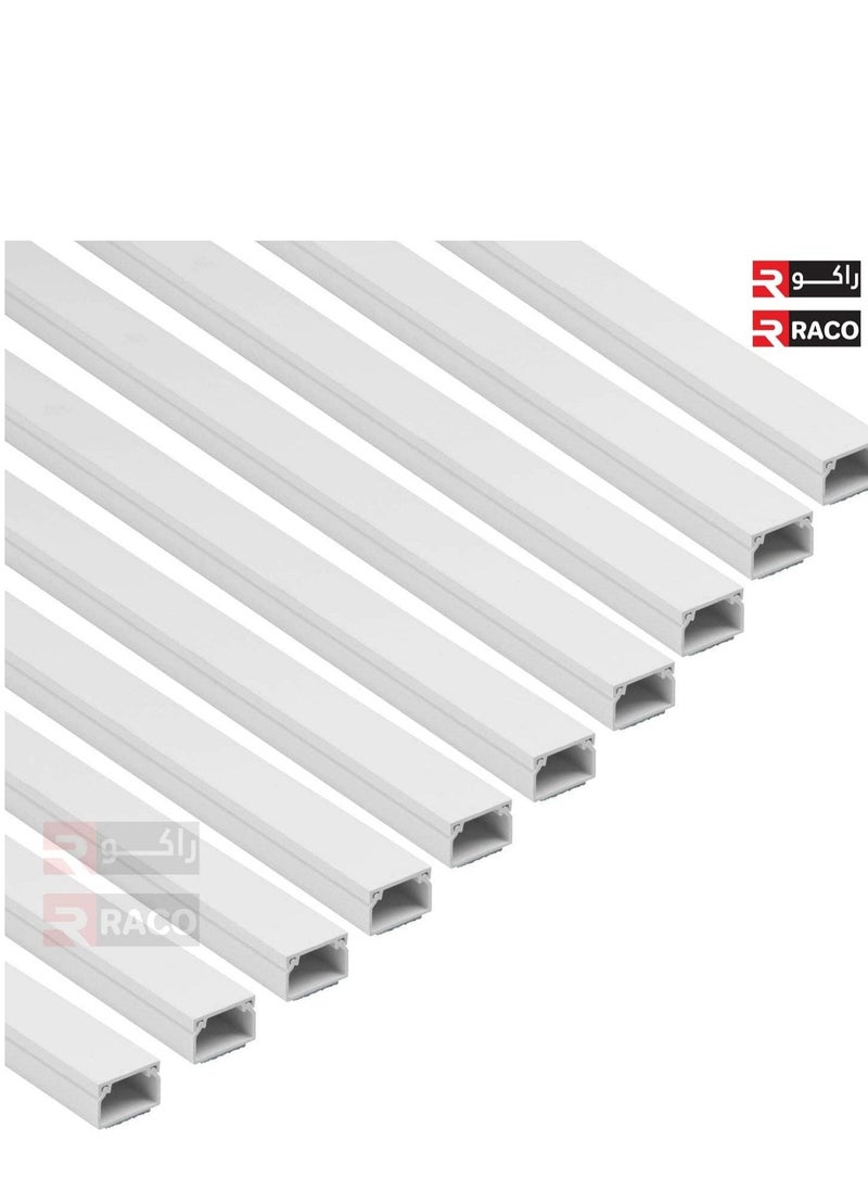 Electrical PVC Trunking with Sticker 38 Inch Length Square Cable Box Self Adhesive PVC Trunking White Sticker Wall Cord Cover Cable Pack of 3 - pzsku/Z97CD6EDF4A3852D4887EZ/45/_/1686120366/97fdb14a-8908-410c-beab-00ea04edfa86