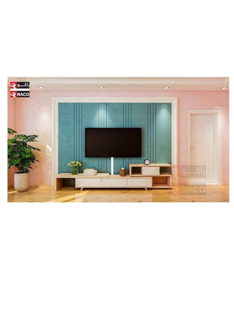 Electrical PVC Trunking with Sticker 38 Inch Length Square Cable Box Self Adhesive PVC Trunking White Sticker Wall Cord Cover Cable Pack of 3 - pzsku/Z97CD6EDF4A3852D4887EZ/45/_/1686120367/090ad1a8-4519-4292-8629-32049c019803