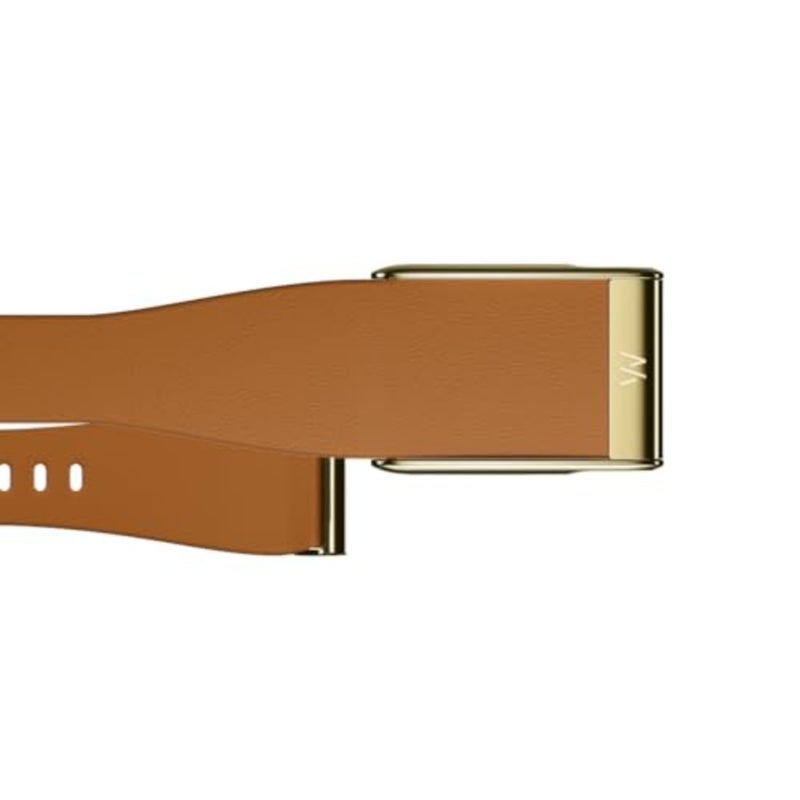 ملحق WHOOP MG LeatherLuxe Band من الجلد الإيطالي الأصلي للصحة واللياقة البدنية والعافية يمكن ارتداؤه غير متوافق مع Gen 4 - Image 5