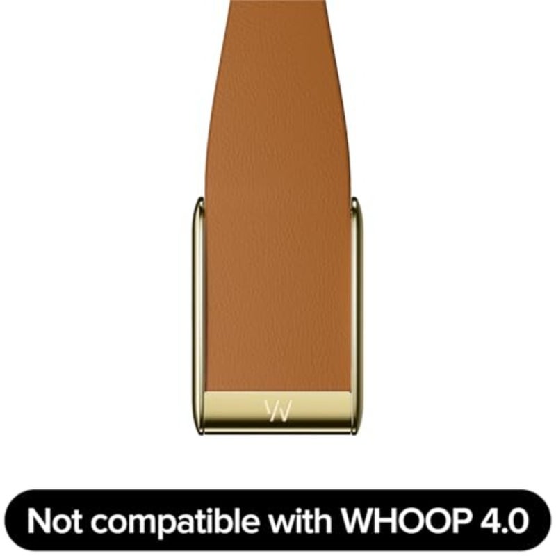 ملحق WHOOP MG LeatherLuxe Band من الجلد الإيطالي الأصلي للصحة واللياقة البدنية والعافية يمكن ارتداؤه غير متوافق مع Gen 4 - Image 3