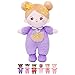 OUOZZZ Soft Baby Doll 10 First Birthday Toys for 1 Year Old Girl Ideal 1 Year Old Girl Gifts Baby Girl Gifts Snuggle Buddy for Infants Daisy Purple - Image 3