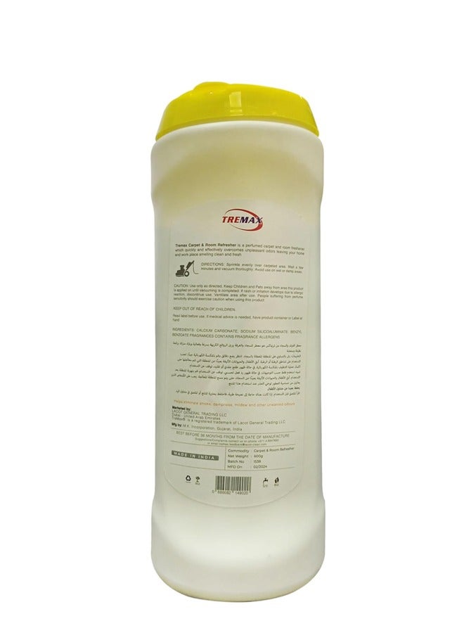 Carpet & Room Refresher Lemon 600g - Image 2
