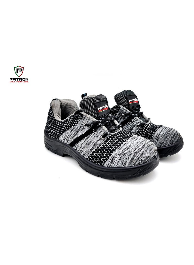 Patron HIKER | 44537 Slip, Shock, Chemical Resistant With Steel Toe Men Women Sports Safety Shoe - Image 2