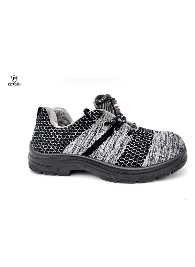 Patron HIKER | 44537 Slip, Shock, Chemical Resistant With Steel Toe Men Women Sports Safety Shoe - Image 3