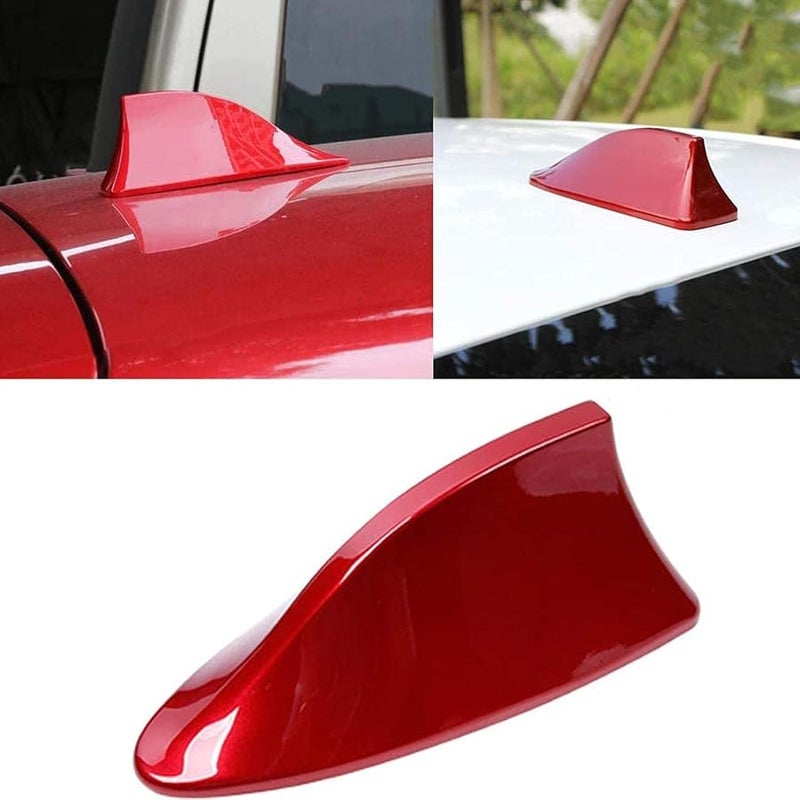 Red Shark Fin Antenna Cover For Great Wall Haval H7 H8 H9 Hover Car Roof - Image 3