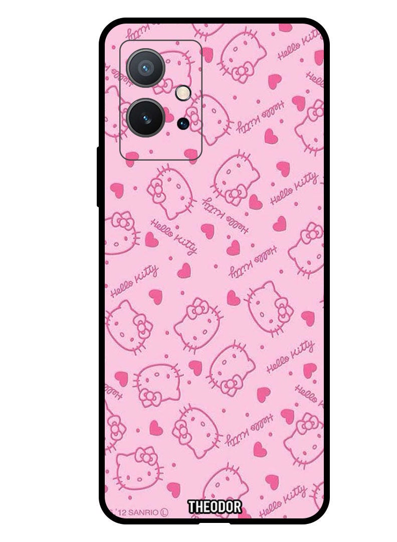 Theodor Protective Case Anti ScratchShockproof Cover For VIVO Y55 5G Hello Kitty Tags - Image 1