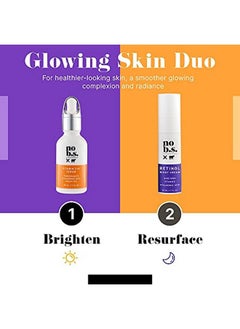 NO B. S. NO BAD STUFF No Bs Vitamin C Serum And Retinol Cream Duo Wrinkle Creams That Really Work And Dark Spot Corrector For Face Combo  - Image 5
