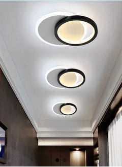 ماركة غير محددة أضواء ممر الممر، الحد الأدنى والأنيقة ومصابيح الجدار LED الحديثة، وأضواء السقف الإبداعية لقاعة المدخل، وأضواء الشرفة أنيقة وأنيقة.  - Image 1
