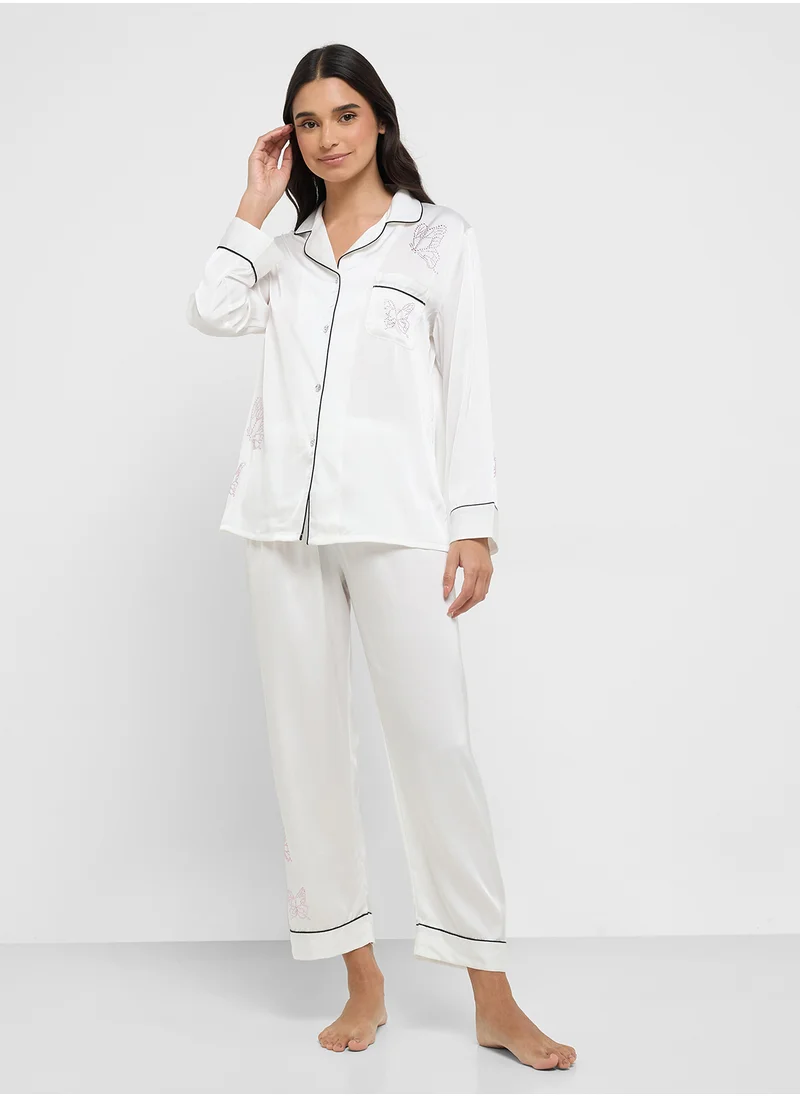 ايلا Printed Pyjama Set