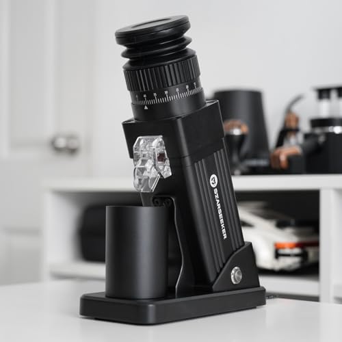 STARSEEKER E55 Pro Electric Coffee Grinder, 55mm Titanium Conical Burr - Professional Espresso Grinder with Stepless Adjustment & Anti-Static Tech, for Home, Office, Café Use - Image 3