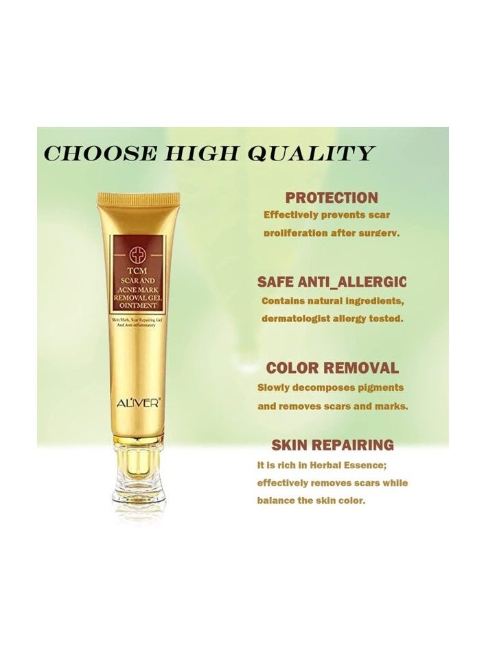 ALIVER - ALIVER TCM Scar And Acne Mark Removal Gel Ointment 30g - Image 1